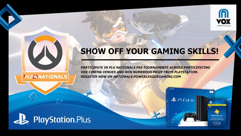 Power League Gaming introduces e Sports Leagues across VOX Cinemas with PlayStation